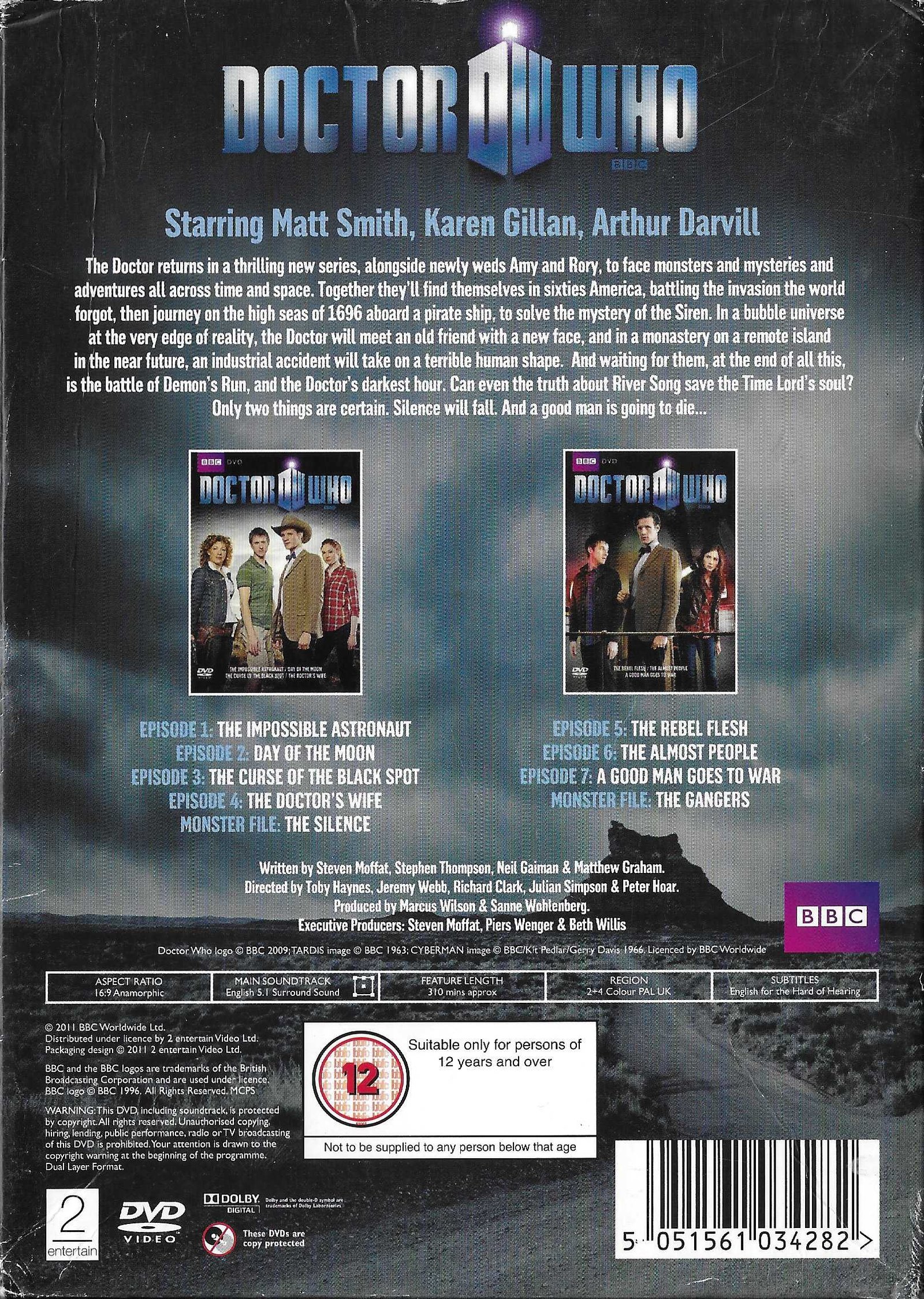 Back cover of BBCDVD 3428